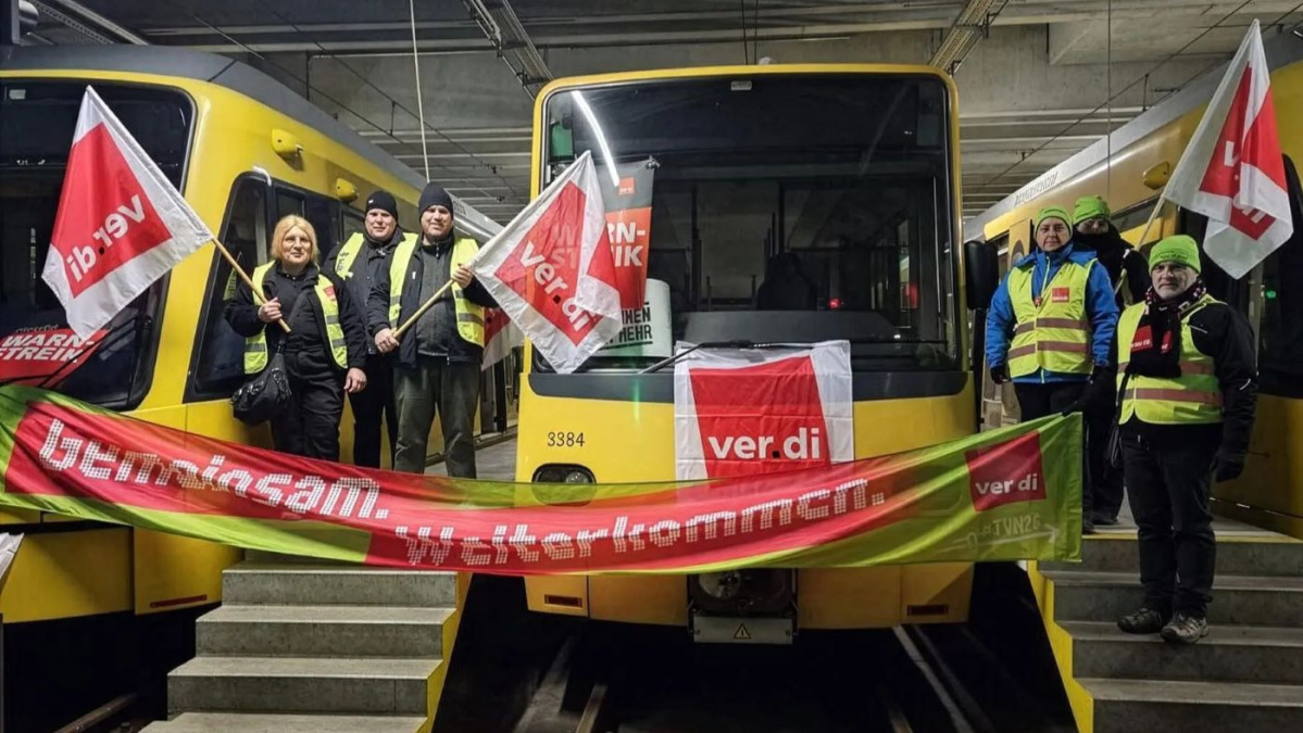 O nouă grevă generală în transportul public din Germania